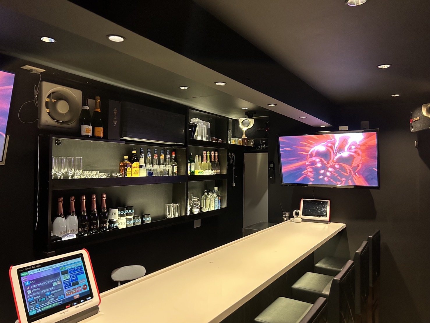 カウンター席♪