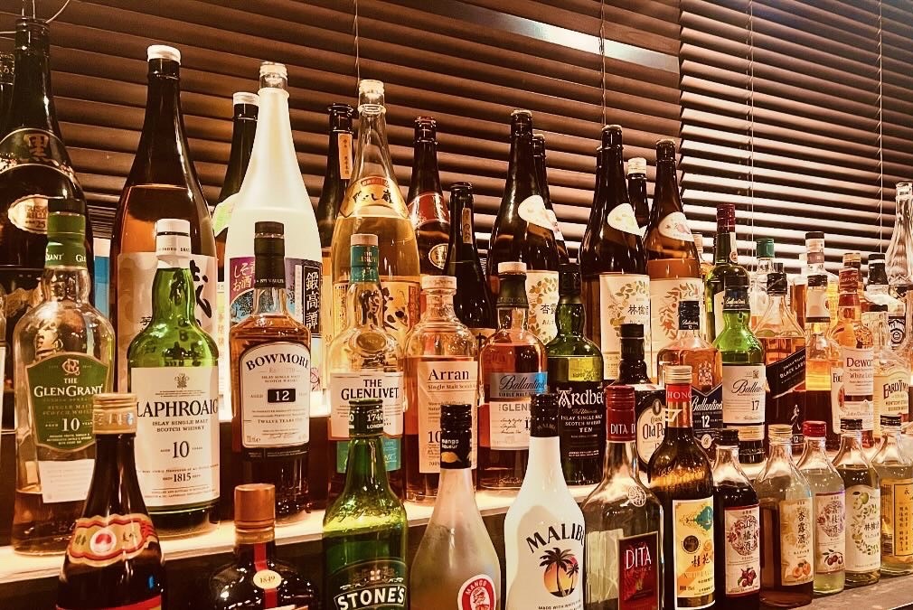 豊富なドリンクメニュー！  中華料理に合うお酒も豊富に取り揃えております！